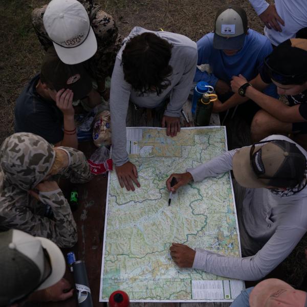 map and compass