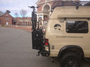 The LFFE Mobile complete with it's new Mountain Khaki decals makes a visit to The Hotchkiss School.