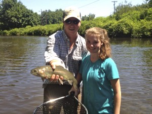 Getting teens hooked on fly fishing is fun and rewarding. 