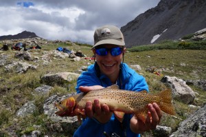 Ethan and one of his many cutthroats