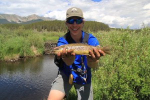 Ethan and a nice wild brown