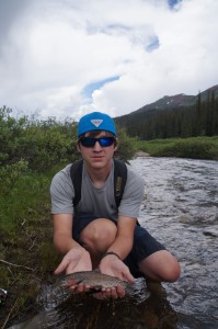 Patrick with a gorgeous Cutthroat of the Crystal