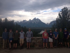 Standing in the same spot Ansel Adams took his iconic photo of the Snake River winding through the shadows of the Tetons.