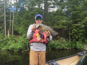 When Tyler caught this beauty on his first cast we knew it was going to be a good day!