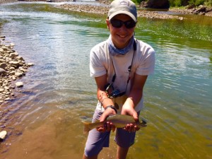 Eli topped his birthday off with this nice cutthroat 