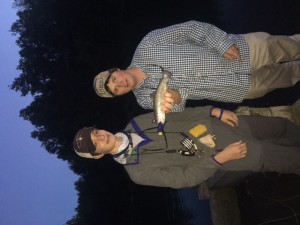 After the sun went down we had a golden hour of flies hatching and fish rising everywhere.