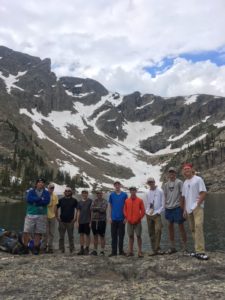 Snow capped mountains and crystal clear alpine lakes. 